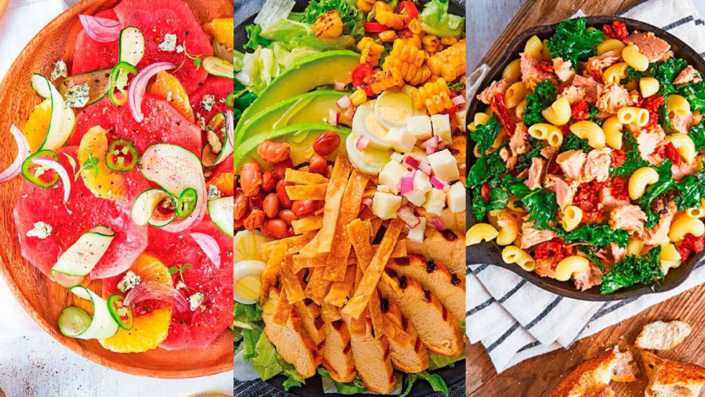Ensalada de espinacas, quinoa y salmón al horno: saludable y sabrosa Ensalada de espinacas, quinoa y salmón al horno: saludable y sabrosa