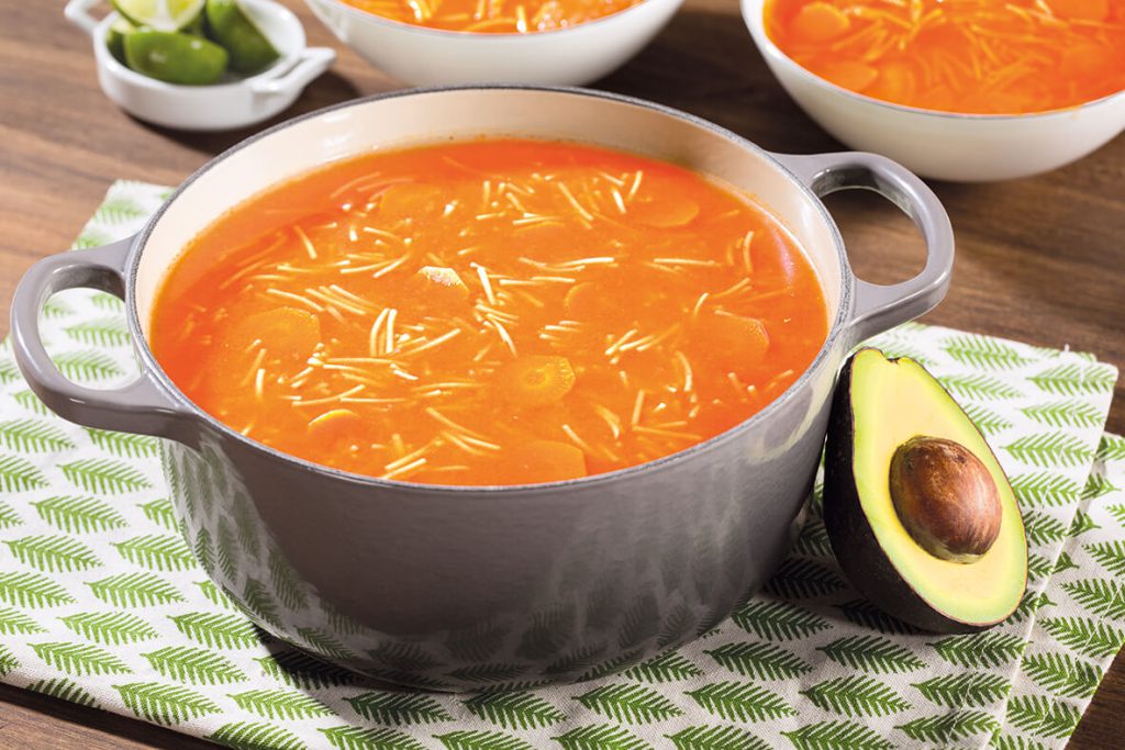 Sopa de ajo y jengibre para fortalecer el sistema respiratorio