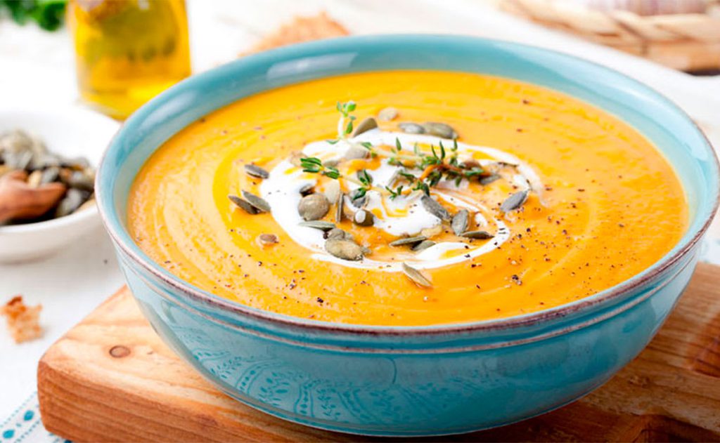 Receta de sopa de calabaza y jengibre: ¡ideal para el invierno!