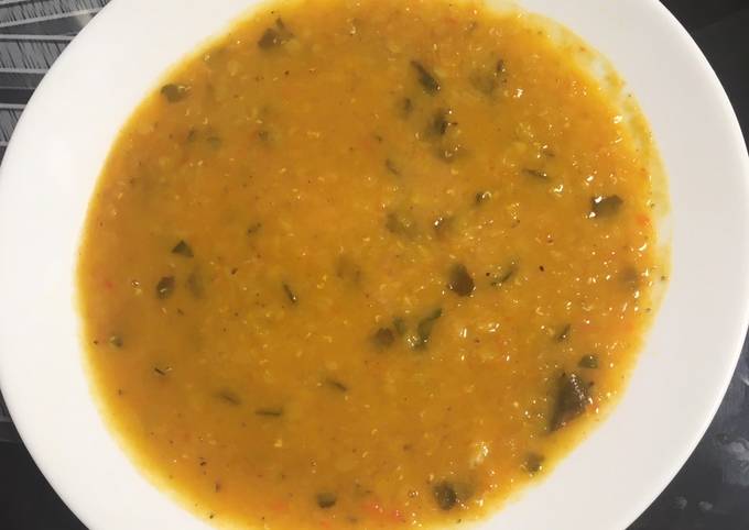 Sopa de lentejas con algas marinas: ¡deliciosa y saludable!