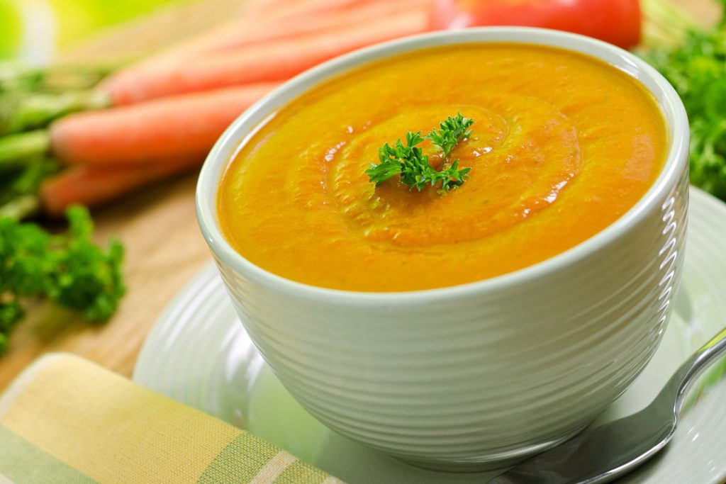 Sopa de zanahoria y jengibre: una receta saludable y deliciosa