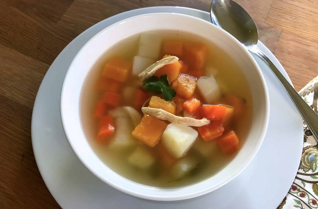 Sopa de jengibre y zanahorias: comida reconfortante y deliciosa
